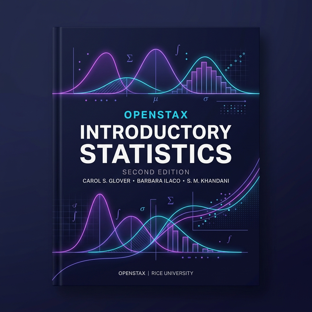 Bìa sách OpenStax Introductory Statistics